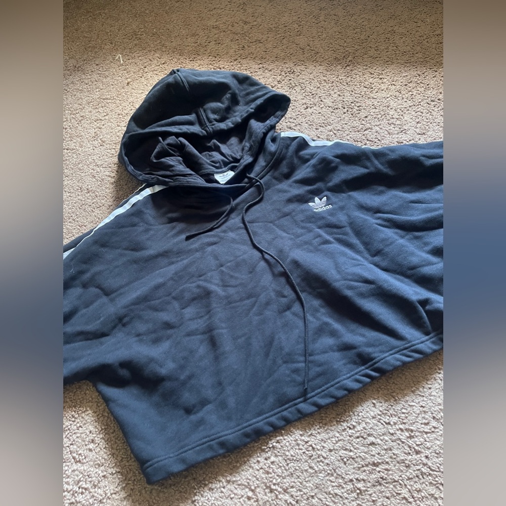 Adidas cropped hoodie